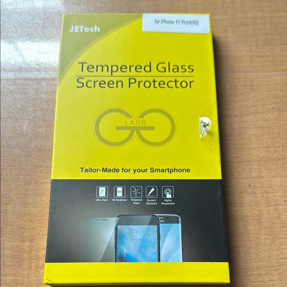 Tempered Glass Screen Protector for iPhone 11 Pro/XS/X